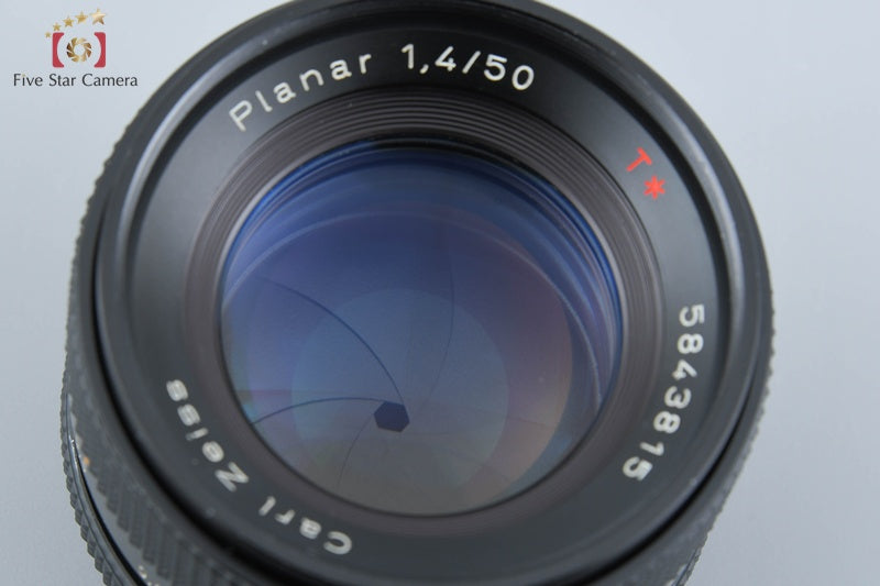 CONTAX Carl Zeiss Planar 50mm f/1.4 T* AEJ