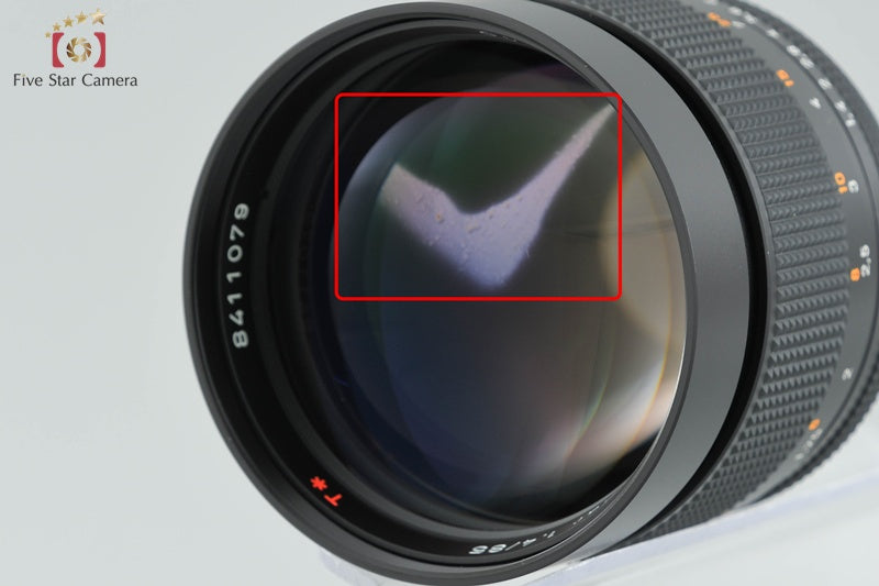 CONTAX Carl Zeiss Planar 85mm f/1.4 T* MMJ