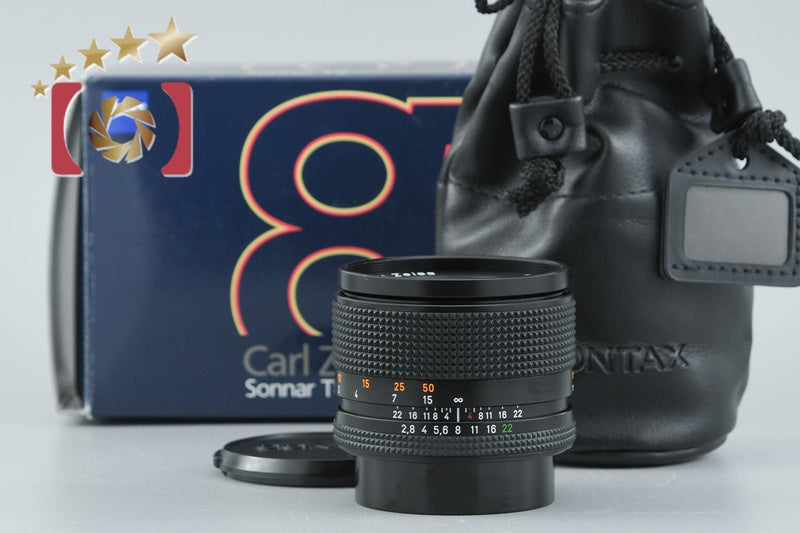 CONTAX Carl Zeiss Sonnar 85mm f/2.8 T* MMG w/ Box