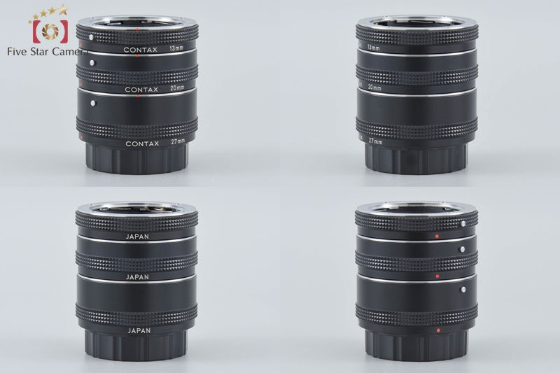CONTAX Extension Tube 13mm, 20mm, 27mm