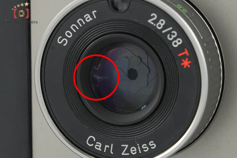 CONTAX T2 35mm Point & Shoot Film Camera