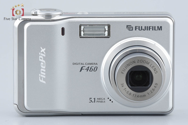 Fujifilm FinePix F460 Silver 5.1 MP Digital Camera