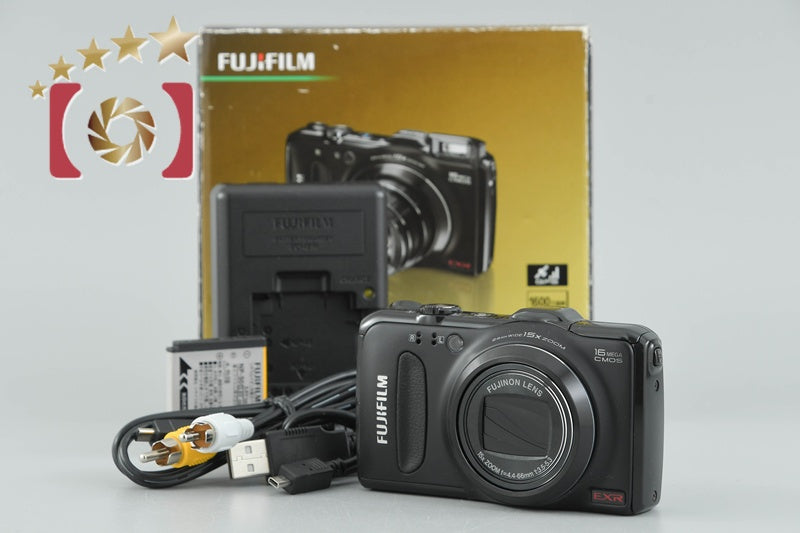 Fujifilm FINEPIX F600EXR Black 16.0 MP Digital Camera w/ Box