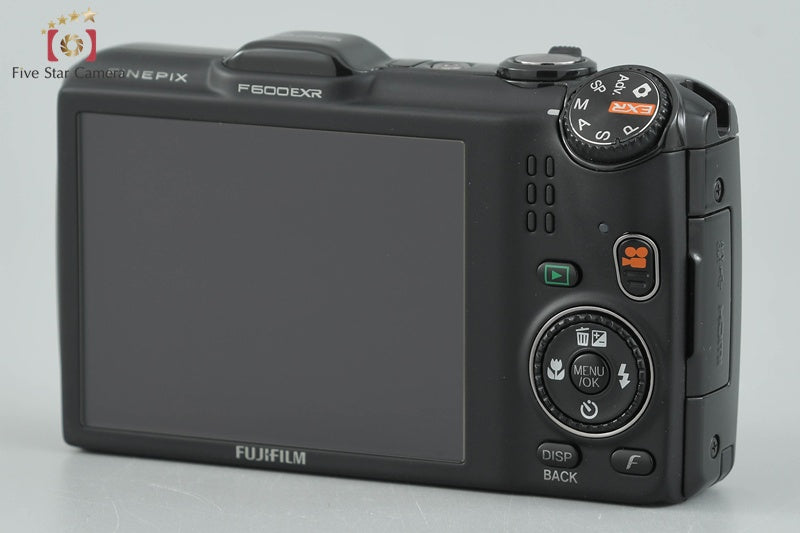 Fujifilm FINEPIX F600EXR Black 16.0 MP Digital Camera w/ Box