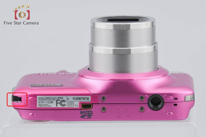 Fujifilm FinePix JX400 Pink 16.0 MP Digital Camera
