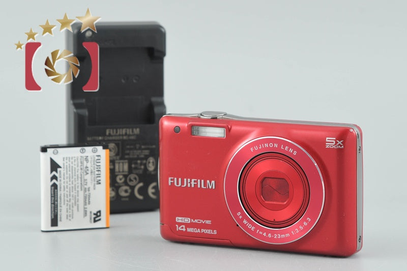 Fujifilm FINEPIX JX600 Red 14.0 MP Digital Camera