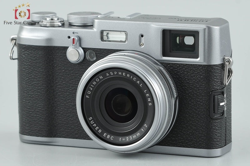 Fujifilm FINEPIX X100 Silver 12.3 MP Digital Camera w/ Box