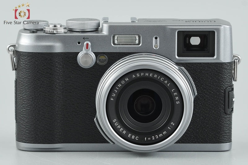 Fujifilm FINEPIX X100 Silver 12.3 MP Digital Camera w/ Box