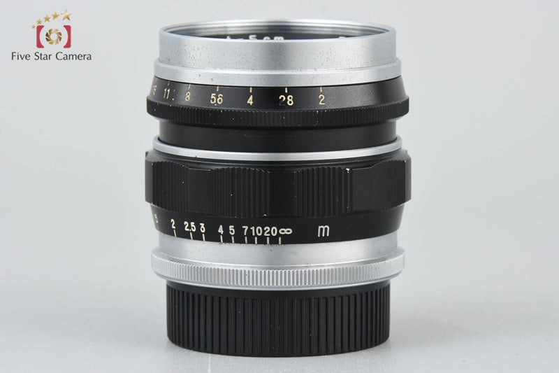 Fujifilm FUJINON L 50mm f/2 L39 Leica Thread Mount Lens