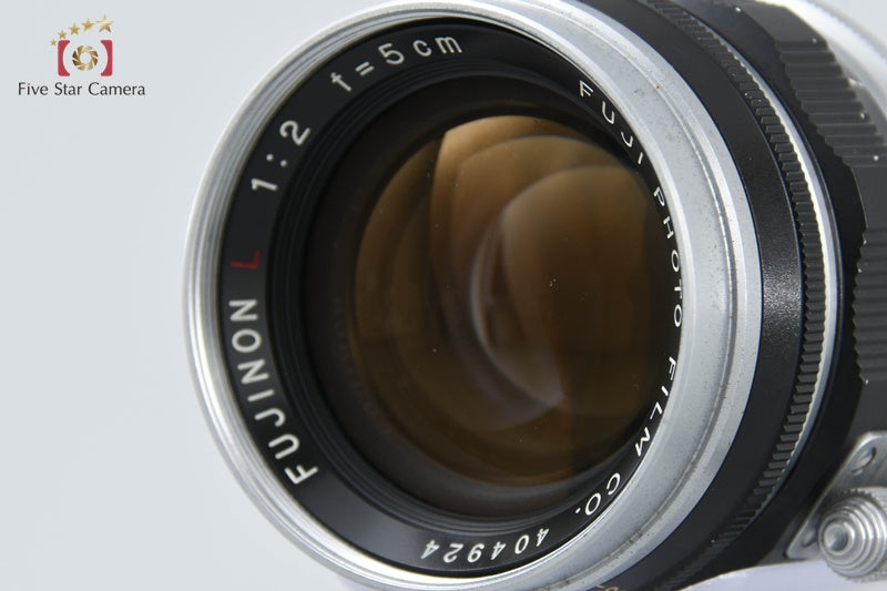 Fujifilm FUJINON L 50mm f/2 L39 Leica Thread Mount Lens
