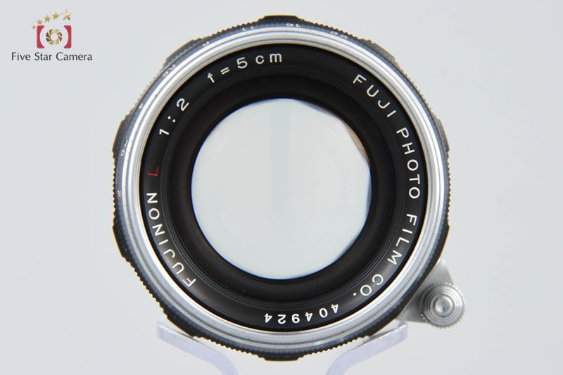 Fujifilm FUJINON L 50mm f/2 L39 Leica Thread Mount Lens