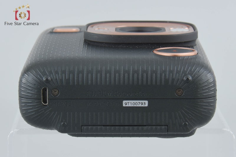 FUJIFILM Instax Mini LiPlay Elegant Black Instant Film Camera