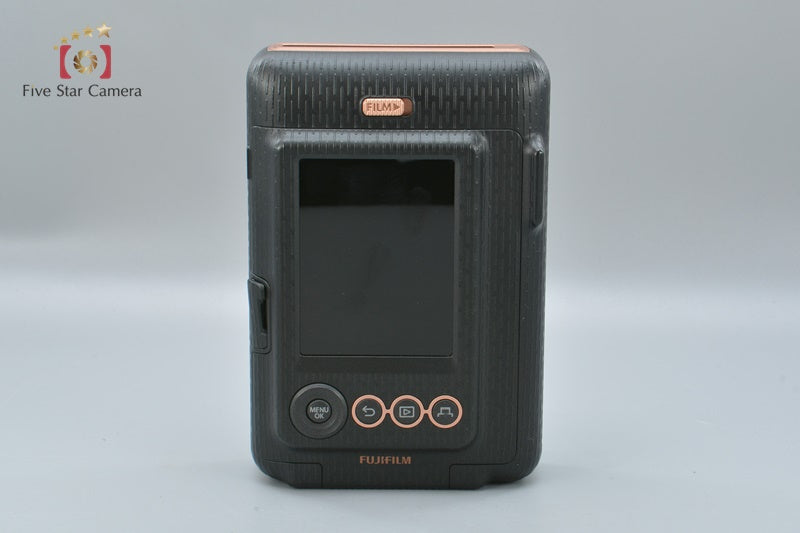 FUJIFILM Instax Mini LiPlay Elegant Black Instant Film Camera