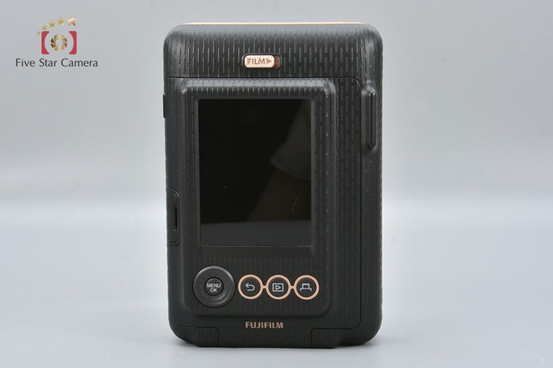 FUJIFILM Instax Mini LiPlay Elegant Black Instant Film Camera