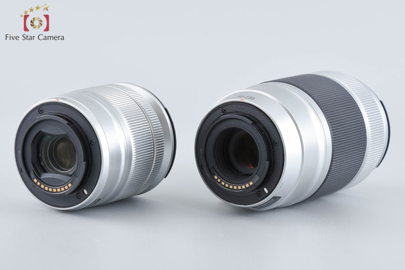 Fujifilm X-M1 Brown 16.3 MP Digital Camera 16-50 50-230 Lenses w/ Box