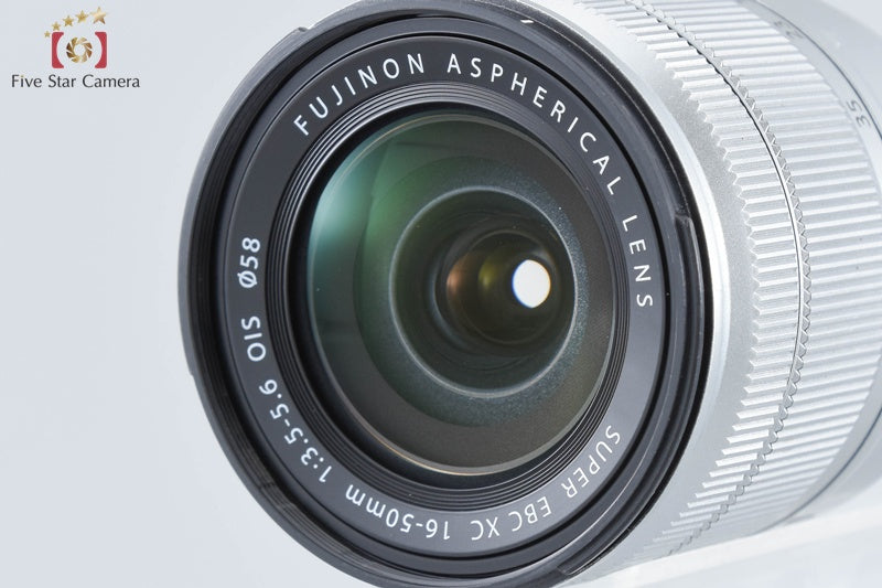 Fujifilm X-M1 Brown 16.3 MP Digital Camera 16-50 50-230 Lenses w/ Box