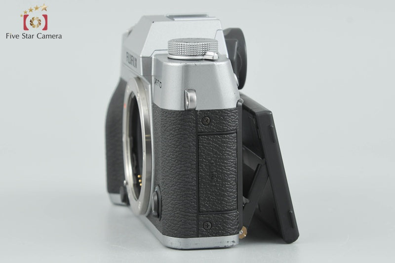 Fujifilm X-T10 Silver 16.3MP Digital Mirrorless Camera Body