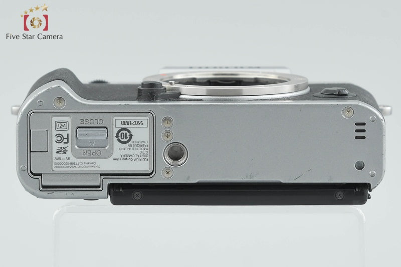 Fujifilm X-T10 Silver 16.3MP Digital Mirrorless Camera Body