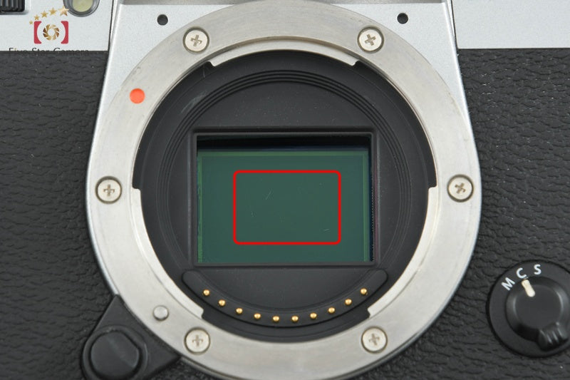 Fujifilm X-T10 Silver 16.3MP Digital Mirrorless Camera Body