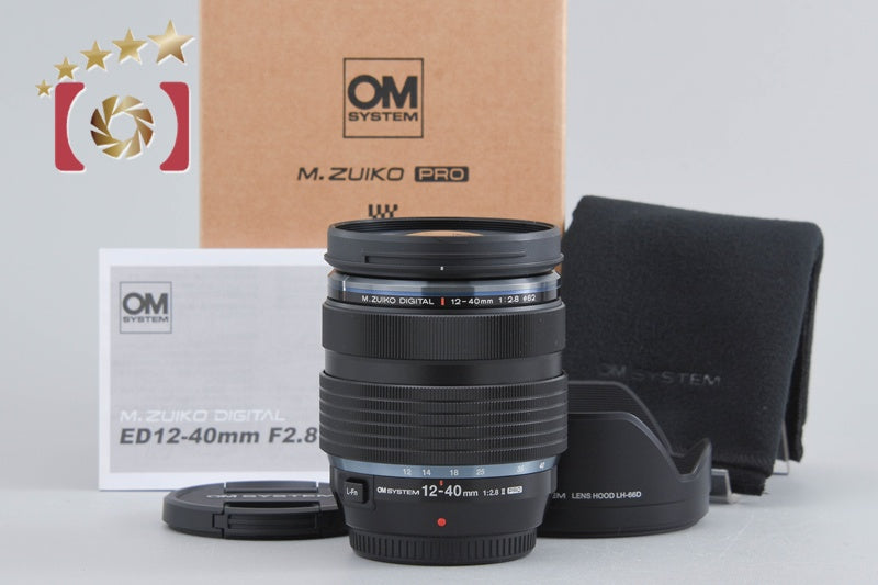 OM SYSTEM M.ZUIKO DIGITAL 12-40mm f/2.8 PRO II w/ Box