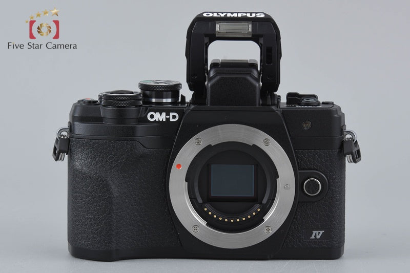 "Count 242" Olympus OM-D E-M10 Mark IV Black 20.3 MP EZ 14-42 40-150 Lens w/ Box