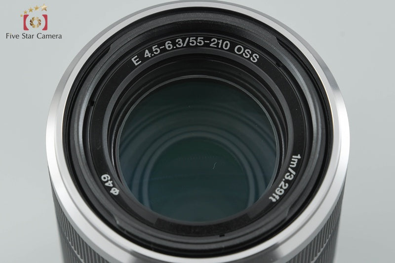 Sony E 55-210mm f/4.5-6.3 OSS Silver SEL55210