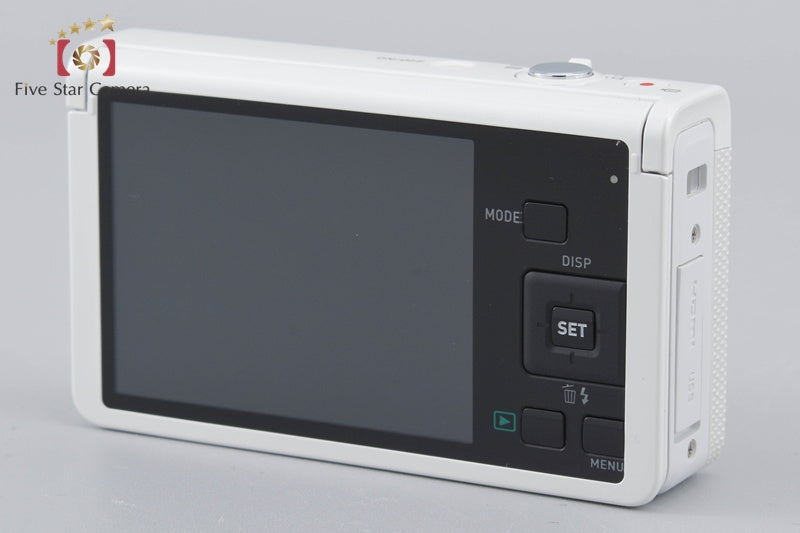 Casio HIGH SPEED EXILIM EX-ZR70 White 16.1 MP Digital Camera w/ Box