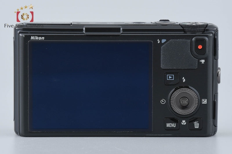 Nikon COOLPIX S9500 Matt Black 18.1 MP Digital Camera w/ Box