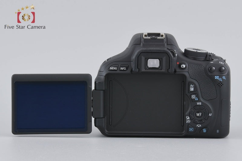 "Count 1,605" Canon EOS Kiss X5 / Rebel T3i / 600D 18.0 MP 18-55 55-250 Lenses