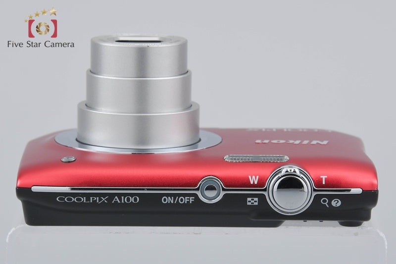 Nikon COOLPIX A100 Red 20.1 MP Digital Camera