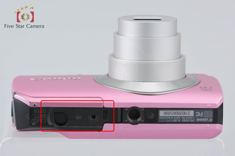 Canon PowerShot A3200 IS Pink 14.1 MP Digital Camera