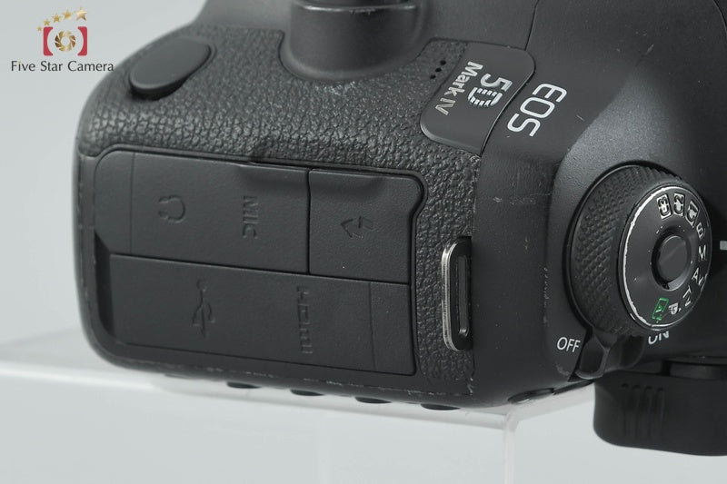 Canon EOS 5D Mark IV 30.4 MP Full Frame Digital Camera Body