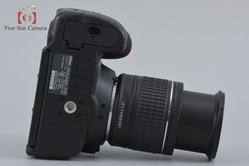 "Shutter count 2,961" Nikon D5300 Black 24.2 MP DSLR Camera AF-P 18-55 VR Lens