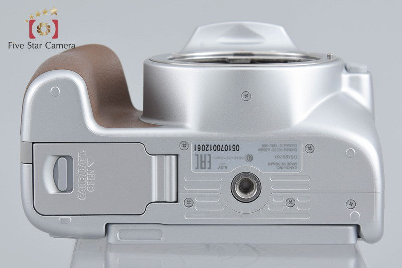 "Count 1,000" Canon EOS Kiss X10 / Rebel SL3 / 200DII Silver 24.1MP DSLR Camera