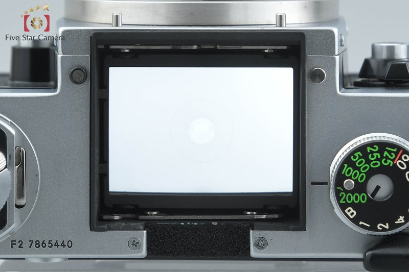 Nikon F2 Photomic AS Silver 35mm SLR Film Camera Body