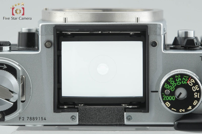 Nikon F2 Photomic AS Silver 35mm SLR Film Camera Body