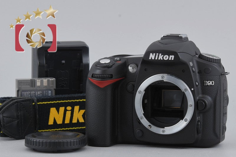 "Shutter count 2,882" Nikon D90 12.3 MP Digital SLR Camera Body