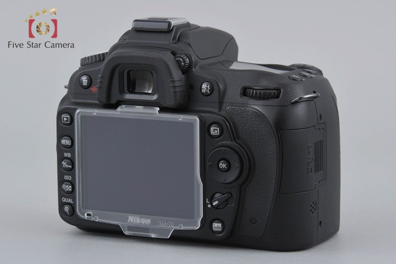 "Shutter count 2,882" Nikon D90 12.3 MP Digital SLR Camera Body