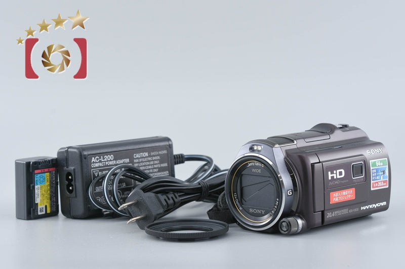 SONY HANDYCAM HDR-PJ630V Bordeaux Brown Digital HD Camcorder