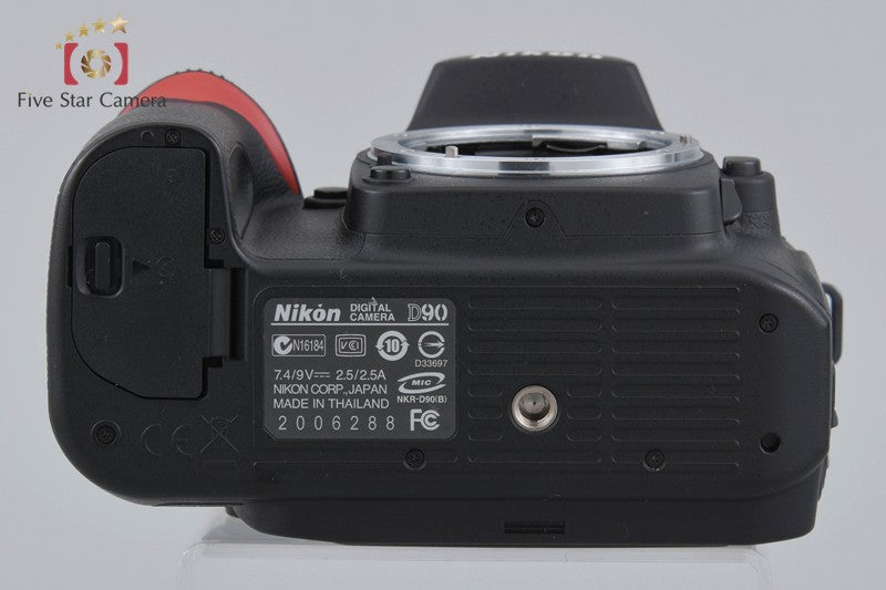 "Shutter count 2,882" Nikon D90 12.3 MP Digital SLR Camera Body