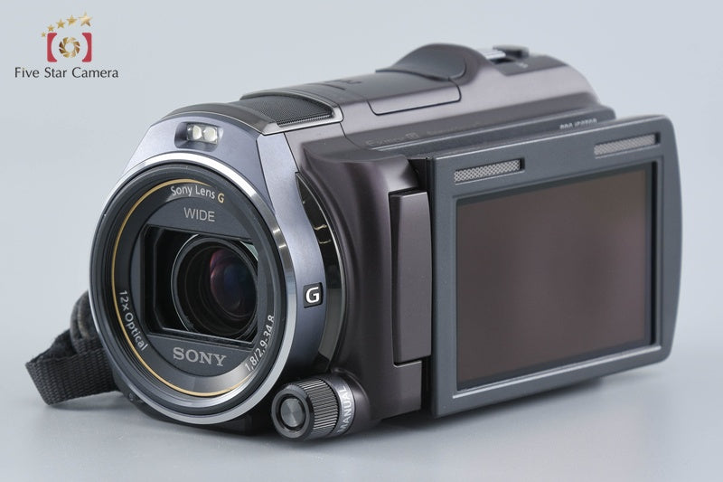 SONY HANDYCAM HDR-PJ630V Bordeaux Brown Digital HD Camcorder