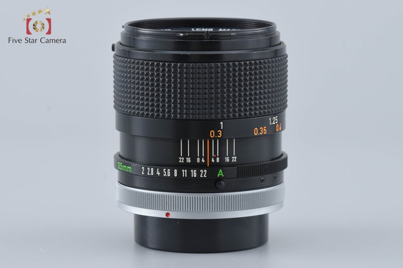 Canon FD 35mm f/2 S.S.C.