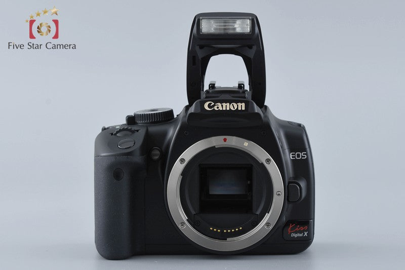 Canon EOS kiss Digital X Black 10.1MP Digital SLR Camera Body