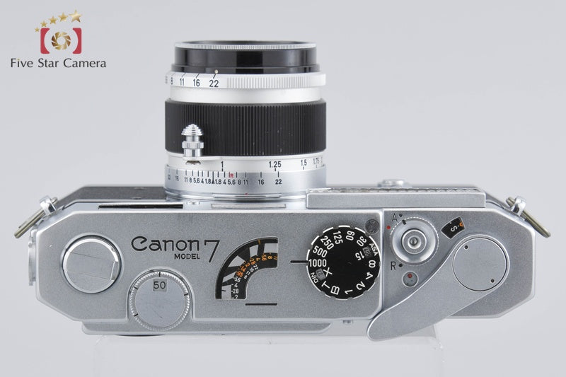 Canon 7 35mm Rangefinder Film Camera + 50mm f/1.8 L39 LTM Leica Thread Mount