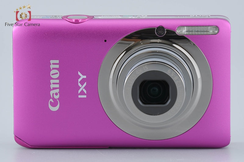 Canon IXY 210F Pink 12.1 MP Digital Camera w/ Box