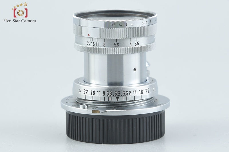 Konica Konishiroku Hexar 50mm f/3.5 Collapsible L39 LTM Leica Thread Mount Lens