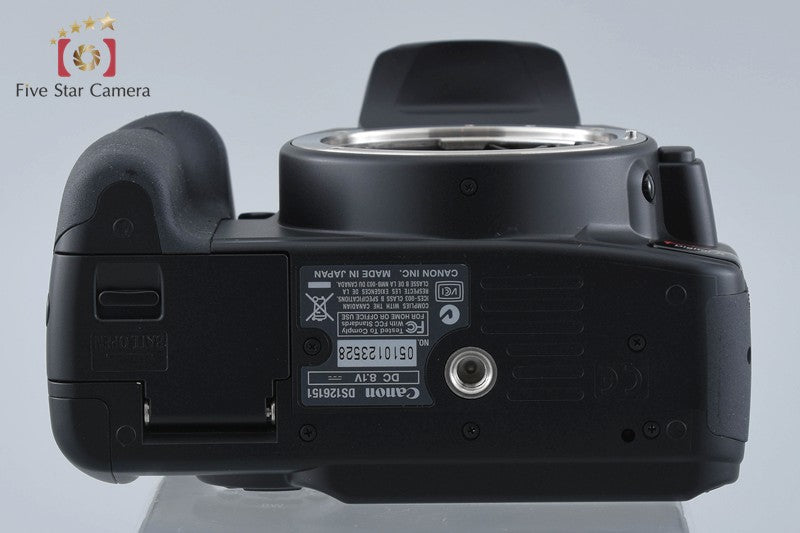 Canon EOS kiss Digital X Black 10.1MP Digital SLR Camera Body