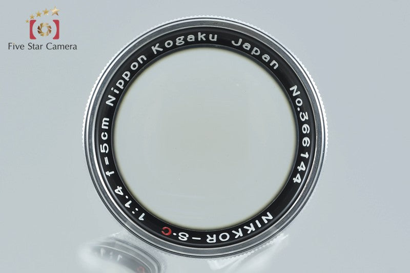 Nikon NIKKOR-S.C 50mm f/1.4 for Nikon S Mount