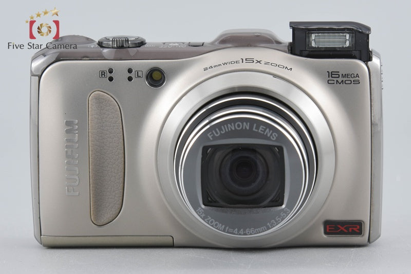 Fujifilm FinePix F550EXR Champagne Gold 16.0 MP Digital Camera w/ Box