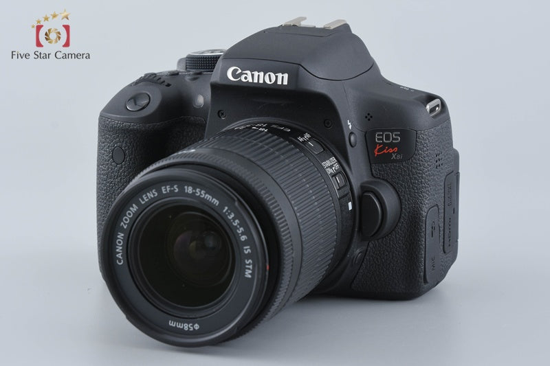 "Count 750" Canon EOS Kiss X8i / Rebel T6i / 750D 24.2 MP DSLR 18-55 55-250 Lens